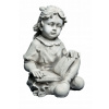 Záhradná figúrka - Dievča s knihou, betónová záhradná postava (Dievča s knihou, betónová záhradná postava) Záhradná figúrka - Dievča s knihou, betónová záhradná postava (Dievča s knihou, betónová záhradná postava)