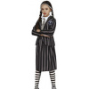 Wednesday Addams dievčenská školská uniforma s kravatou Pro věk 7-9 let Wednesday Addams dievčenská školská uniforma s kravatou Pro věk 7-9 let
