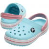 Crocs Toddler Crocband Clog Sandále Ice Blue/White 25-26 Crocs Toddler Crocband Clog Sandále Ice Blue/White 25-26
