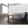 Výškovo nastaviteľný kancelársky rohový stôl Twist Výškovo nastaviteľný kancelársky rohový stôl Twist
