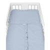 2-dielne bavlnené obliečky s volánikom SOFT, Baby Nellys, jeans 2-dielne bavlnené obliečky s volánikom SOFT, Baby Nellys, jeans