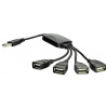 Akyga AK-AD-13 USB Hub 4 porty USB-A USB 2.0 480 MBit/s černá AK-AD-13 Akyga AK-AD-13 USB Hub 4 porty USB-A USB 2.0 480 MBit/s černá AK-AD-13