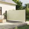 zahrada-XL Zaťahovacia bočná markíza, krémová 160x600 cm 4004520 zahrada-XL Zaťahovacia bočná markíza, krémová 160x600 cm 4004520
