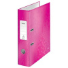 Pákový šanón, 80 mm, A4, kartón, LEITZ 180 Wow, ružová Pákový šanón, 80 mm, A4, kartón, LEITZ 180 Wow, ružová