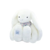 Doudou Plyšový bílý králík s šátkem 50 cm Doudou Plyšový bílý králík s šátkem 50 cm