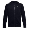 Under Armour RIVAL FLEECE FZ HOODIE K černá 1357609-001 Under Armour RIVAL FLEECE FZ HOODIE K černá 1357609-001