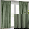 Záves Eurofirany zelený polyesterový zatemňovací 140x270 cm s páskou Záves Eurofirany zelený polyesterový zatemňovací 140x270 cm s páskou