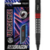 Red Dragon Red Dragon šípky Vengeance Red soft 20g Red Dragon Red Dragon šípky Vengeance Red soft 20g