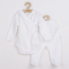 NEW BABY 2-dielna dojčenská súprava New Baby Stripes bílá - 56