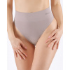 GINA Dámske bezšvové bambusové tangá so širokým bokom | 05015P - šedohnědá, L/XL GINA Dámske bezšvové bambusové tangá so širokým bokom | 05015P - šedohnědá, L/XL