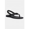 Kožené sandále Tommy Hilfiger COLOR BLOCK THONG FLAT SANDAL FW0FW08883 čierna EUR 37 Kožené sandále Tommy Hilfiger COLOR BLOCK THONG FLAT SANDAL FW0FW08883 čierna EUR 37