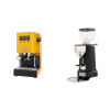 Gaggia New Classic E24 BC, yellow + ECM V-Titan 64, anthracite Gaggia New Classic E24 BC, yellow + ECM V-Titan 64, anthracite