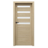 PORTA Doors SET Rámové dvere VERTE HOME D.4 so sklom, fólia Dub matný + zárubeň PD-VER-D4_DUBMATNY PORTA Doors SET Rámové dvere VERTE HOME D.4 so sklom, fólia Dub matný + zárubeň PD-VER-D4_DUBMATNY