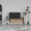 Casarredo ARIADNA, TV stolek, dub / bílý Carrara Casarredo ARIADNA, TV stolek, dub / bílý Carrara