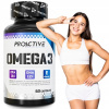 Kapsuly ProActive Omega 3 60 ks omega-3 bez laktózy prírodné Kapsuly ProActive Omega 3 60 ks omega-3 bez laktózy prírodné