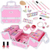 VEĽKÁ SADA NA MAKE-UP KUFRÍK KOZMETIKA MAKEUP PRE DIEVČATKO AKO DARČEK VEĽKÁ SADA NA MAKE-UP KUFRÍK KOZMETIKA MAKEUP PRE DIEVČATKO AKO DARČEK