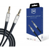 3mk audio kábel - AUX kábel Jack 3,5 mm - Jack 3,5 mm, dĺžka 1 m, čierny 3mk audio kábel - AUX kábel Jack 3,5 mm - Jack 3,5 mm, dĺžka 1 m, čierny