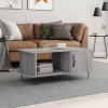zahrada-XL Konferenčný stolík sivý sonoma 90x50x40cm kompozitné drevo 829490 zahrada-XL Konferenčný stolík sivý sonoma 90x50x40cm kompozitné drevo 829490
