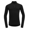 Funkčné tričko DEVOLD Expedition Merino 235 Zip Shirt M black Funkčné tričko DEVOLD Expedition Merino 235 Zip Shirt M black