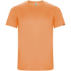 Imola pánske športové tričko s krátkym rukávom, oranžová Fluor, XL Imola pánske športové tričko s krátkym rukávom, oranžová Fluor, XL