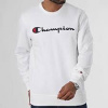 Mikina CHAMPION biela LOGO Crewneck Sweatshirt 220254 WW001 WHT Veľkosť M Mikina CHAMPION biela LOGO Crewneck Sweatshirt 220254 WW001 WHT Veľkosť M