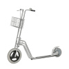 Prepravná kolobežka s košíkom typ KM Scooter, 2 kolieska, so zvončekom a ručnou brzdou Prepravná kolobežka s košíkom typ KM Scooter, 2 kolieska, so zvončekom a ručnou brzdou