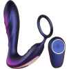 Hueman Black Hole Anal Vibrator with Cockring Hueman Black Hole Anal Vibrator with Cockring