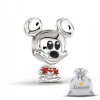 STRIEBORNÁ Charms KORÁLKA PRÍVESOK BEAD NA NÁRAMOK 925 MYŠKA MICKEY MOUS STRIEBORNÁ Charms KORÁLKA PRÍVESOK BEAD NA NÁRAMOK 925 MYŠKA MICKEY MOUS