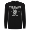 Superfutbal Pánske tričko dlhý rukáv the blues, čierne Veľkosť: XXL Superfutbal Pánske tričko dlhý rukáv the blues, čierne Veľkosť: XXL