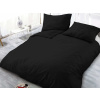 XPOSE® Mikrosaténové obliečky KLARISA - čierne 140x200 cm, 70x90 cm, Mikrosatén XPOSE® Mikrosaténové obliečky KLARISA - čierne 140x200 cm, 70x90 cm, Mikrosatén