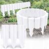 Záhradný obrubník plast 249 cm x 23 cm biely Záhradný obrubník plast 249 cm x 23 cm biely
