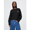 GAP Oversize sweatshirt VintageSoft Americana - Women's čierna M GAP 1200139889364 GAP Oversize sweatshirt VintageSoft Americana - Women's čierna M GAP 1200139889364