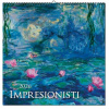 Nástenný kalendár Impresionisti 2026 Nástenný kalendár Impresionisti 2026