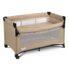 Caretero Cestovná postieľka EXTI s padacím bokom hnedá Caretero Cestovná postieľka EXTI s padacím bokom hnedá
