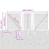vidaXL Hexagonálny plot Zelený 1.4x25 m Oceľ, vidaXL Plotové stĺpiky s hrotom 13 ks Ø32 mm 160 cm Pozinkovaná oceľ - Zelená - 280253-296992 vidaXL Hexagonálny plot Zelený 1.4x25 m Oceľ, vidaXL Plotové stĺpiky s hrotom 13 ks Ø32 mm 160 cm Pozinkovaná oceľ - Zelená - 280253-296992
