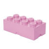 LEGO úložný box 8 - světle růžová LEGO úložný box 8 - světle růžová