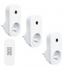 Solight diaľkovo ovládané zásuvky set 3 + 1, 3 zásuvky, 1 ovládač Solight diaľkovo ovládané zásuvky set 3 + 1, 3 zásuvky, 1 ovládač