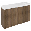 Sapho LATUS X umývadlová skrinka 78,8x50x22cm, dub Sherwood LT110-SET05 Sapho LATUS X umývadlová skrinka 78,8x50x22cm, dub Sherwood LT110-SET05