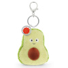 Prívesok na kľúče Keeleco na tašku Avokádo 12 cm Prívesok na kľúče Keeleco na tašku Avokádo 12 cm