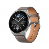 Huawei Watch GT 3 Pro Titanium 46mm Grey Leather Strap