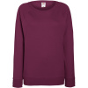 Fruit of the Loom Mikina Lady-Fit LW Raglan Sweat, raglánová, dámská COT16214637005-burgundy 2XL Burgundová Fruit of the Loom Mikina Lady-Fit LW Raglan Sweat, raglánová, dámská COT16214637005-burgundy 2XL Burgundová