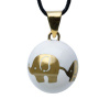 Bola Tehotenská rolnička Essentials Golden elephants Bola Tehotenská rolnička Essentials Golden elephants