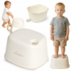 PRIMABOBO Podnožka PODEST ALAN pre deti Schodíky Stupienok detský BIELY PRIMABOBO Podnožka PODEST ALAN pre deti Schodíky Stupienok detský BIELY