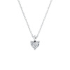 Dámsky prívesok DF 6120 z bieleho zlata, s diamantom Diamond Heart Dámsky prívesok DF 6120 z bieleho zlata, s diamantom Diamond Heart