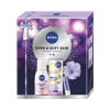 Nivea Even & Soft Luminous630 Skin Glow sérum 30 ml + Dvojfázový odličovač očí a make-upu 125 ml + Labello Over Night Care starajúci balzam na pery 4,8 g Nivea Even & Soft Luminous630 Skin Glow sérum 30 ml + Dvojfázový odličovač očí a make-upu 125 ml + Labello Over Night Care starajúci balzam na pery 4,8 g