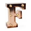 Legami Mini dekoračné svetlo Legami Mini Decorative Light - F - Gold Rose - Letters Legami Mini dekoračné svetlo Legami Mini Decorative Light - F - Gold Rose - Letters
