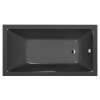 Polysan Obdélníková vana Noemi 160x80 cm akrylát levá i pravá šedá 71722.30 Polysan Obdélníková vana Noemi 160x80 cm akrylát levá i pravá šedá 71722.30