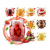 20x Sklenený pohár Amfora 145 ml na dezerty, bylinky, džem, zaváraniny, med s viečkom 20x Sklenený pohár Amfora 145 ml na dezerty, bylinky, džem, zaváraniny, med s viečkom