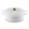 Le Creuset Kastról SIGNATURE 31 cm, 6,3 l, oválny, WHITE, liatina Le Creuset Kastról SIGNATURE 31 cm, 6,3 l, oválny, WHITE, liatina