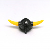 X122 LEGO HRANÝ DÍL VIKINGSKÁ HELMA ŽLUTÉ ROHY X122 LEGO HRANÝ DÍL VIKINGSKÁ HELMA ŽLUTÉ ROHY